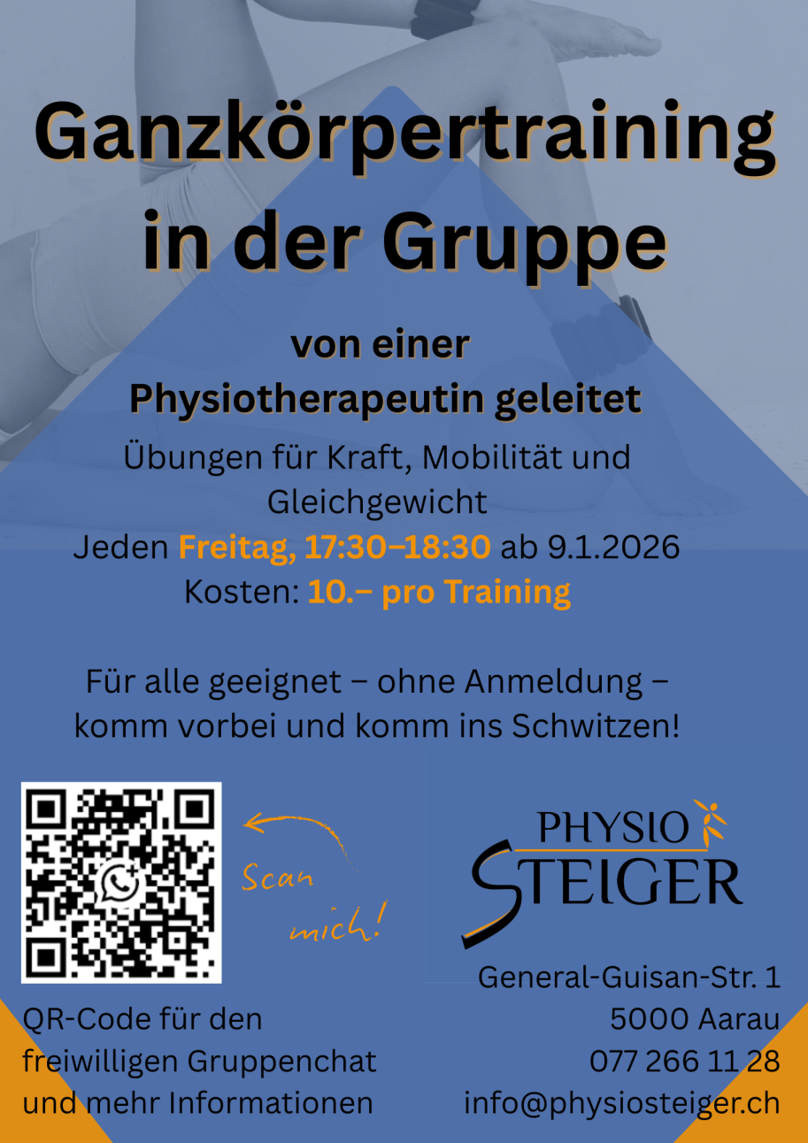Flyer Gruppentraining