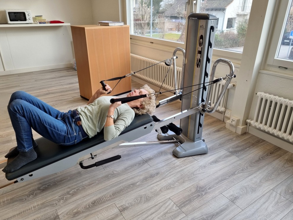 GTS (Gravity Training System) mit Armen benutzt