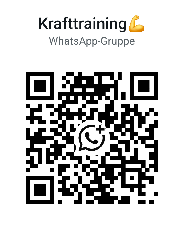 QR Code für Whatsappgruppe Krafttraining